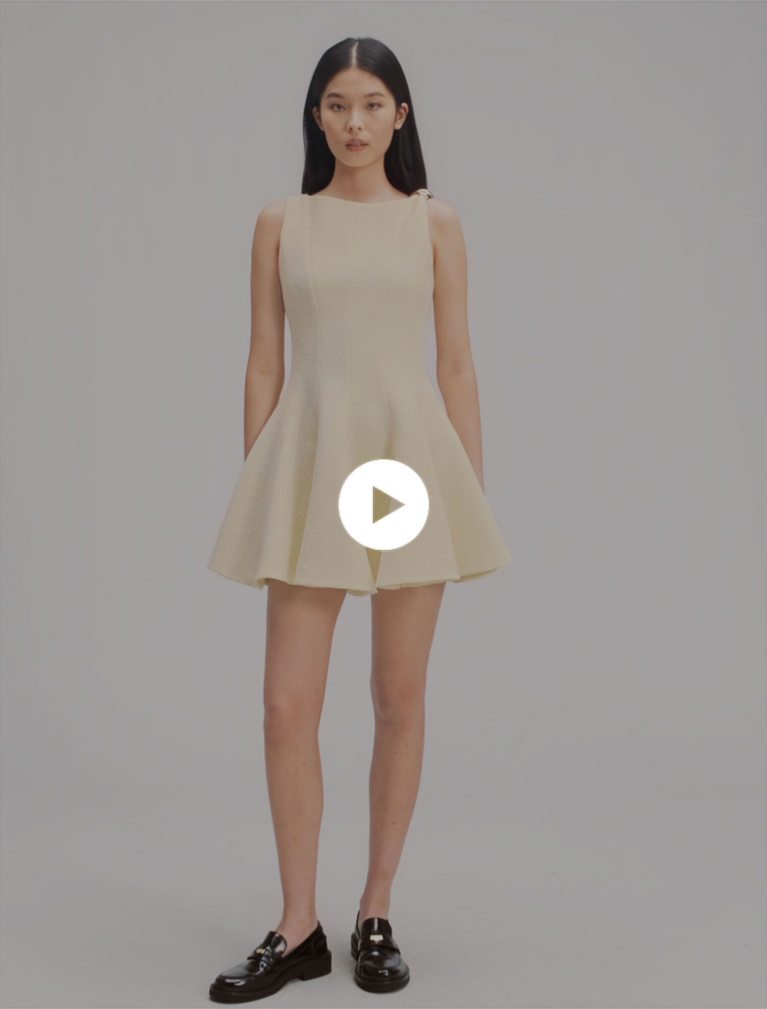 Mini tweed dress