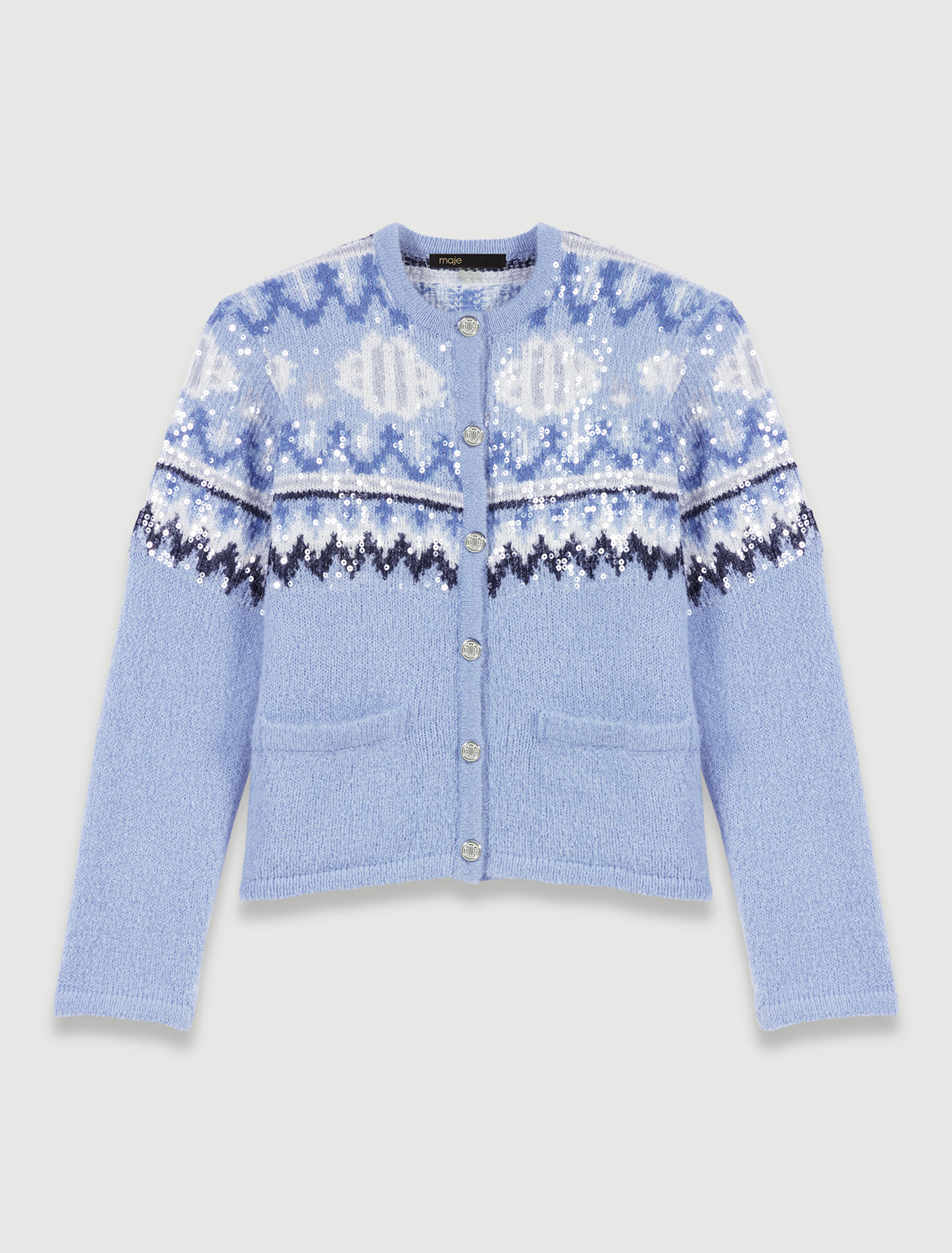 Knit cardigan