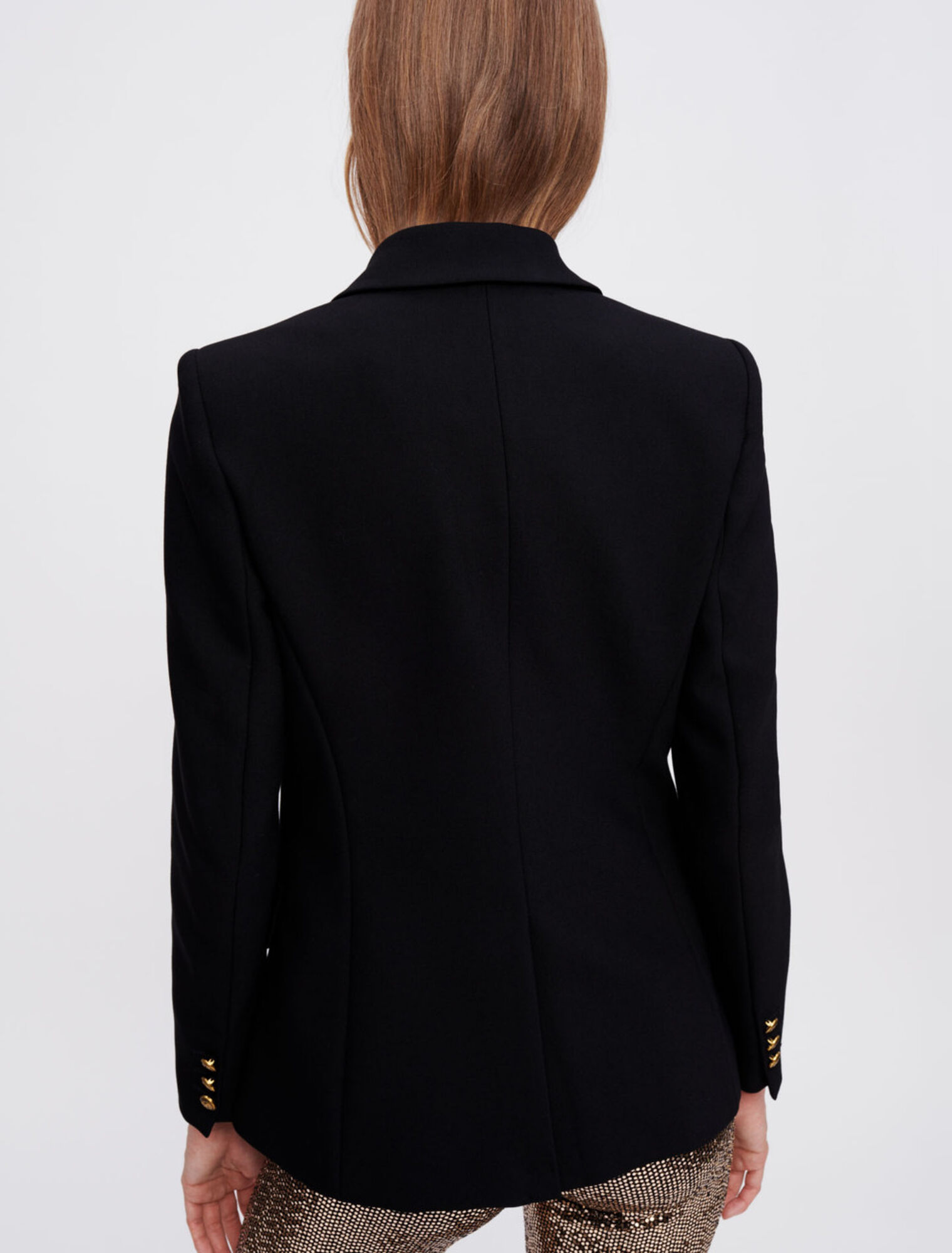 Fitted suit jacket 