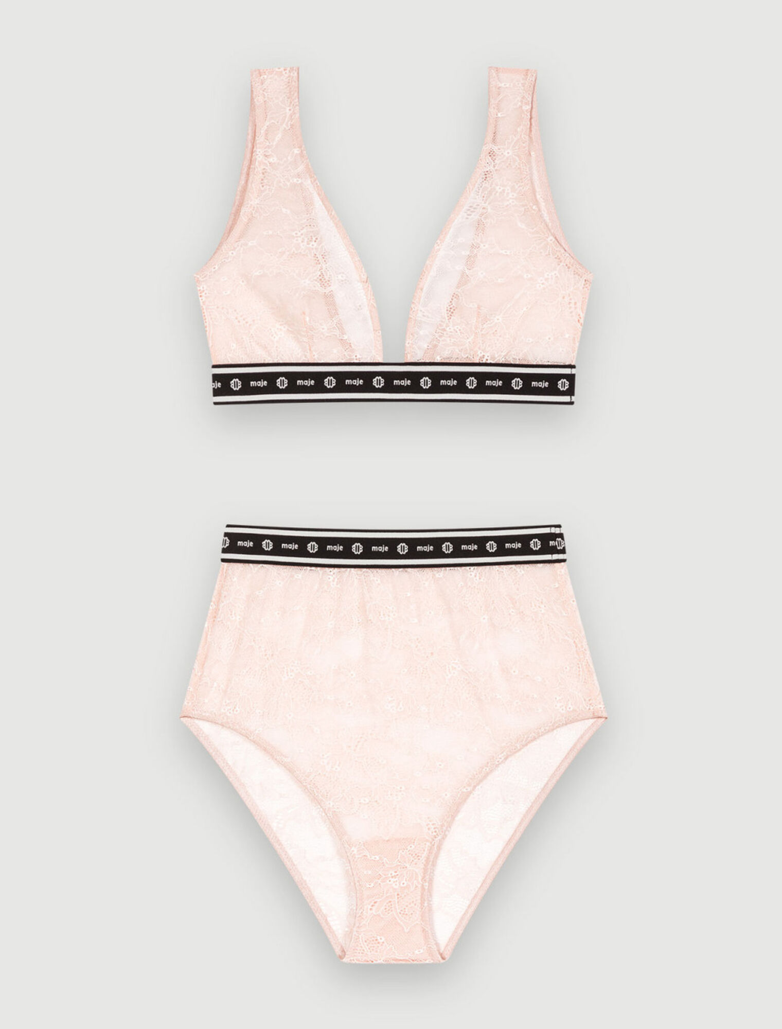Lace lingerie set