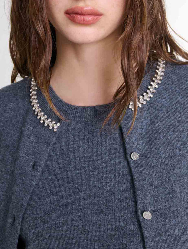 2-in-1 cashmere cardigan