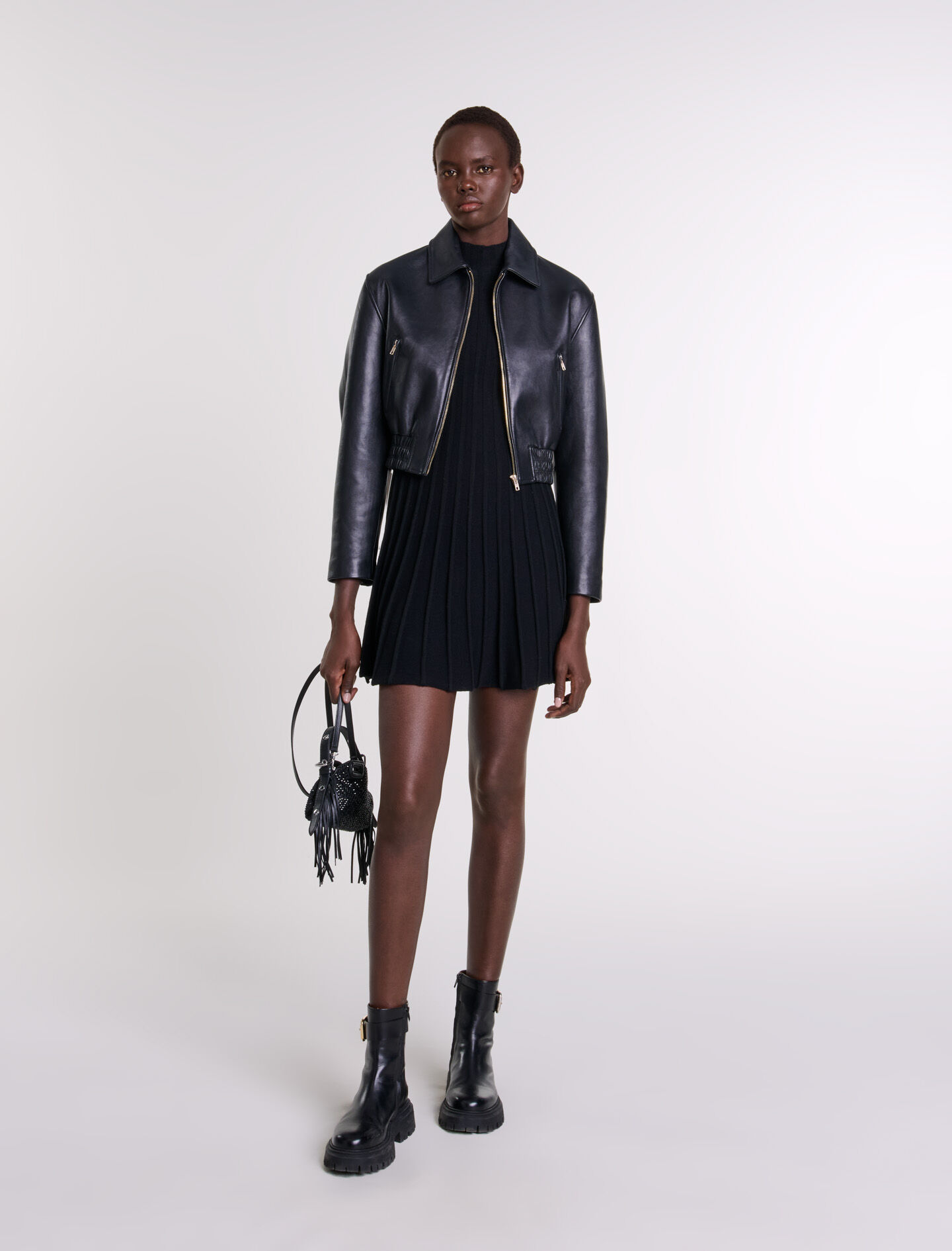 Leather jackets For Women Maje