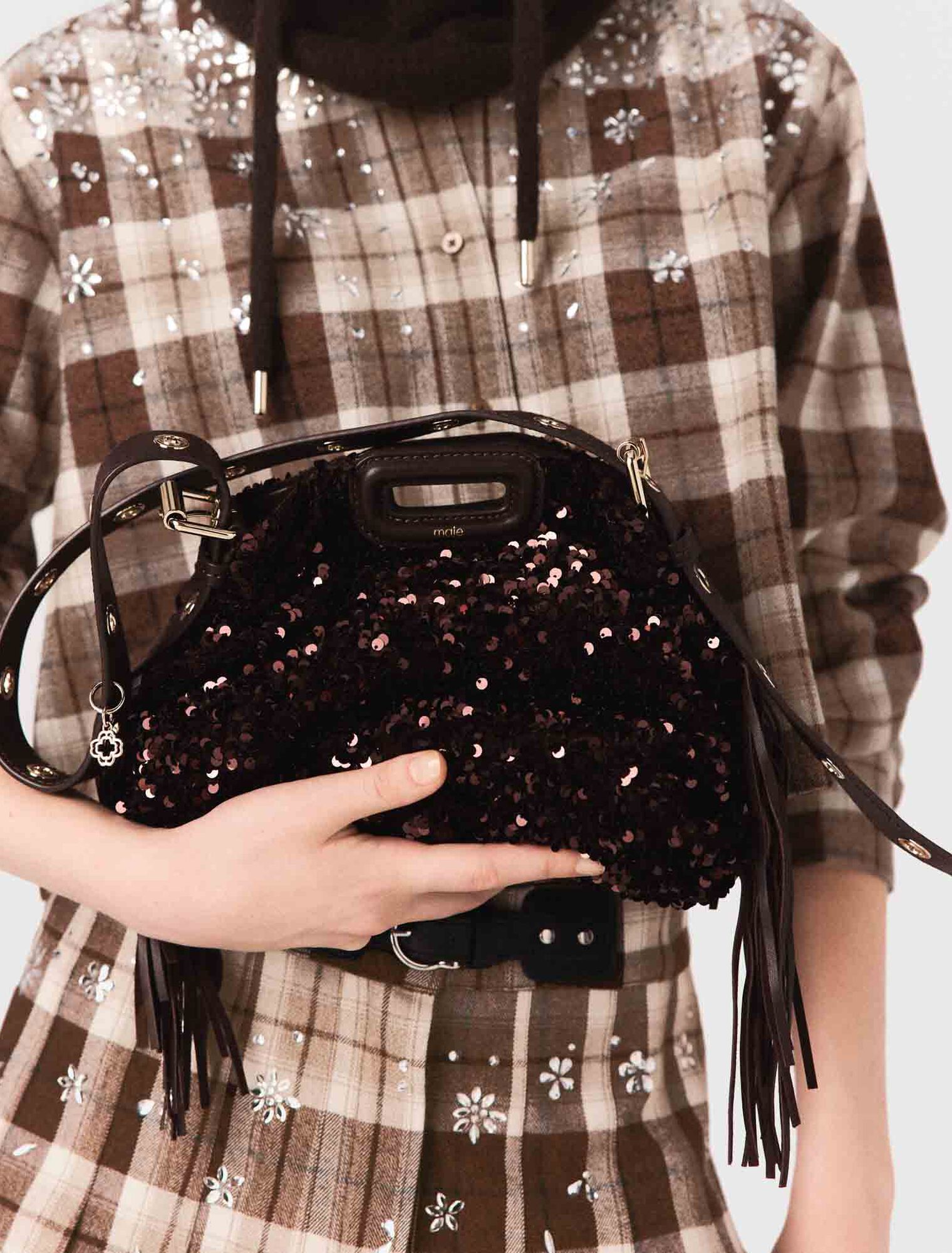 Sequinned Miss M mini bag Sequinned Miss M mini bag