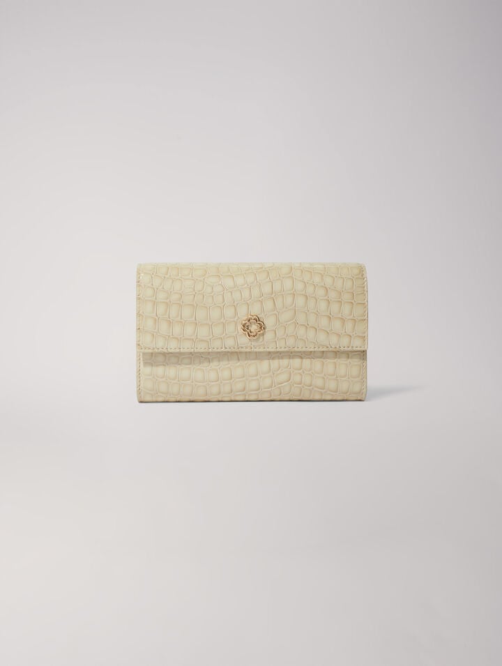 Leather chain wallet