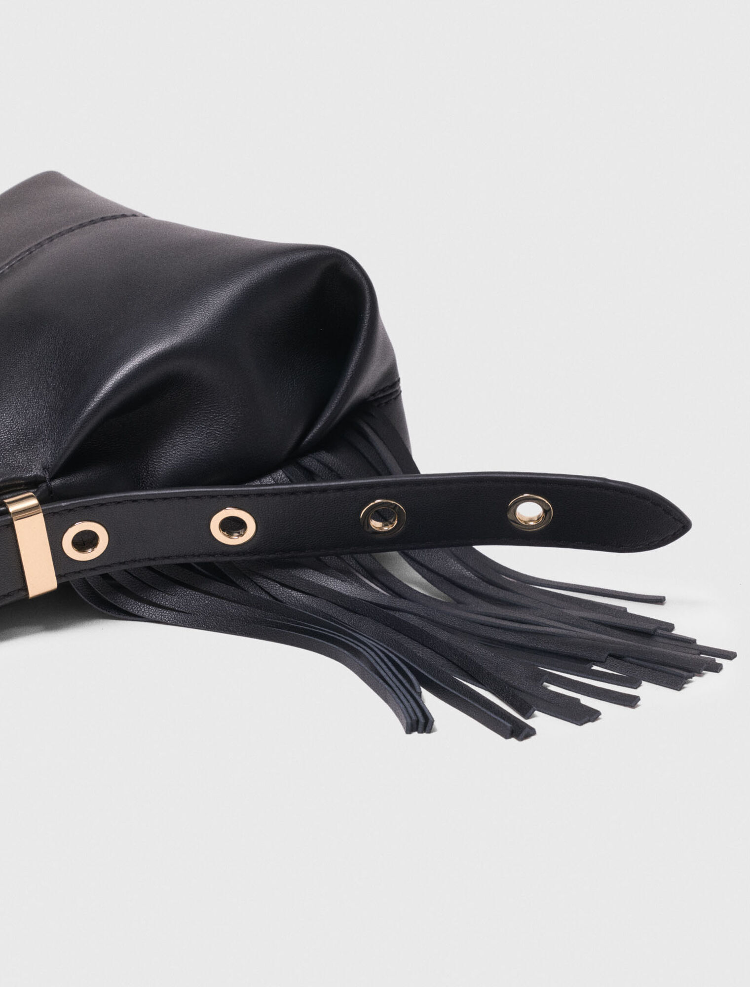 Gold handle Miss M Mini bag