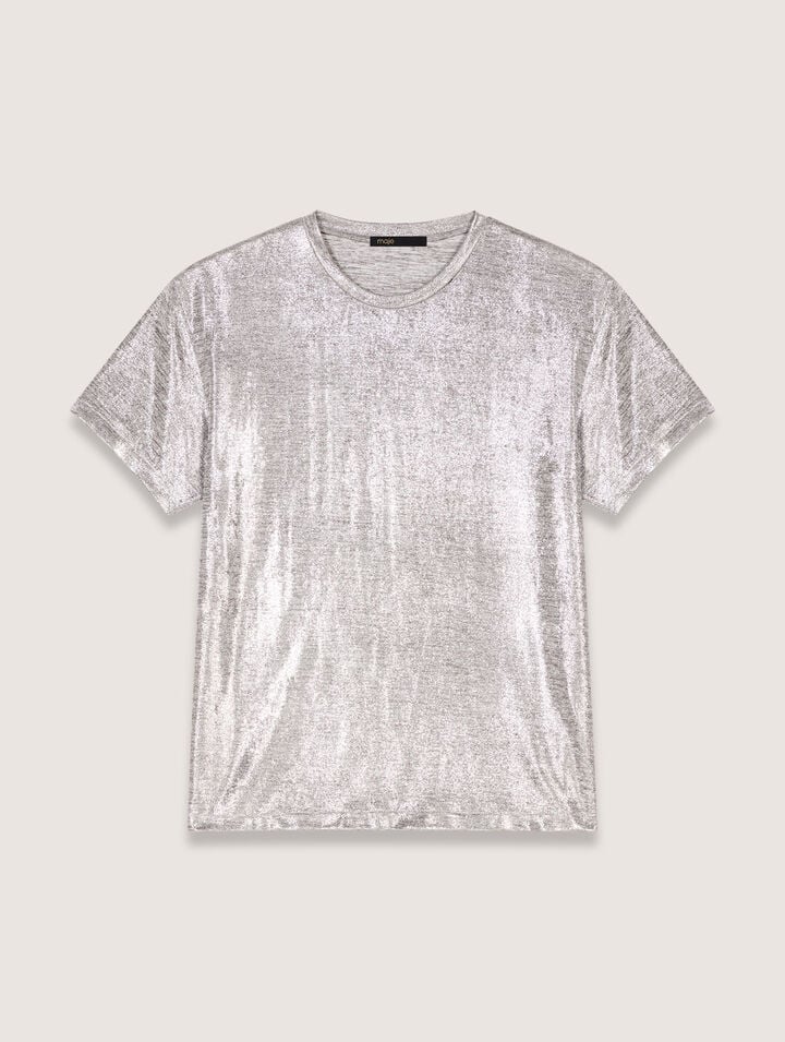 Metallic T-shirt