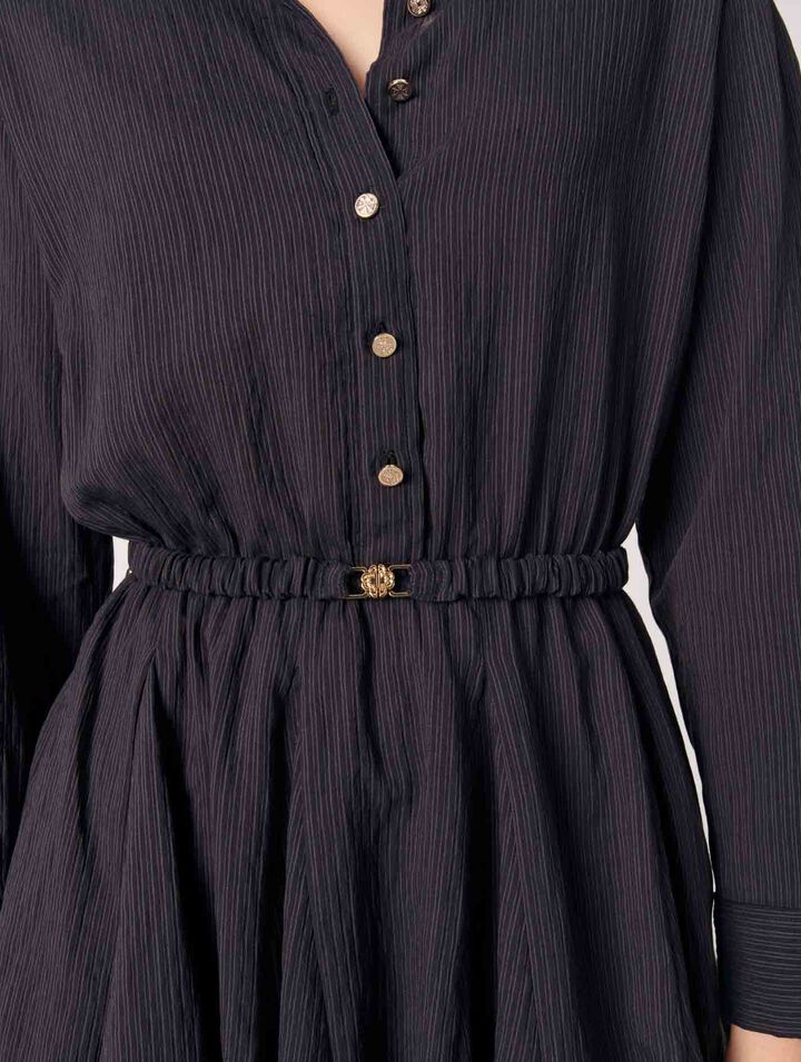 Mini crepe dress