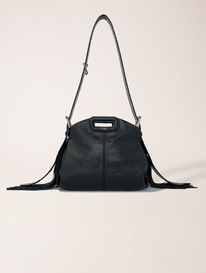 Crackle leather mini Miss M bag