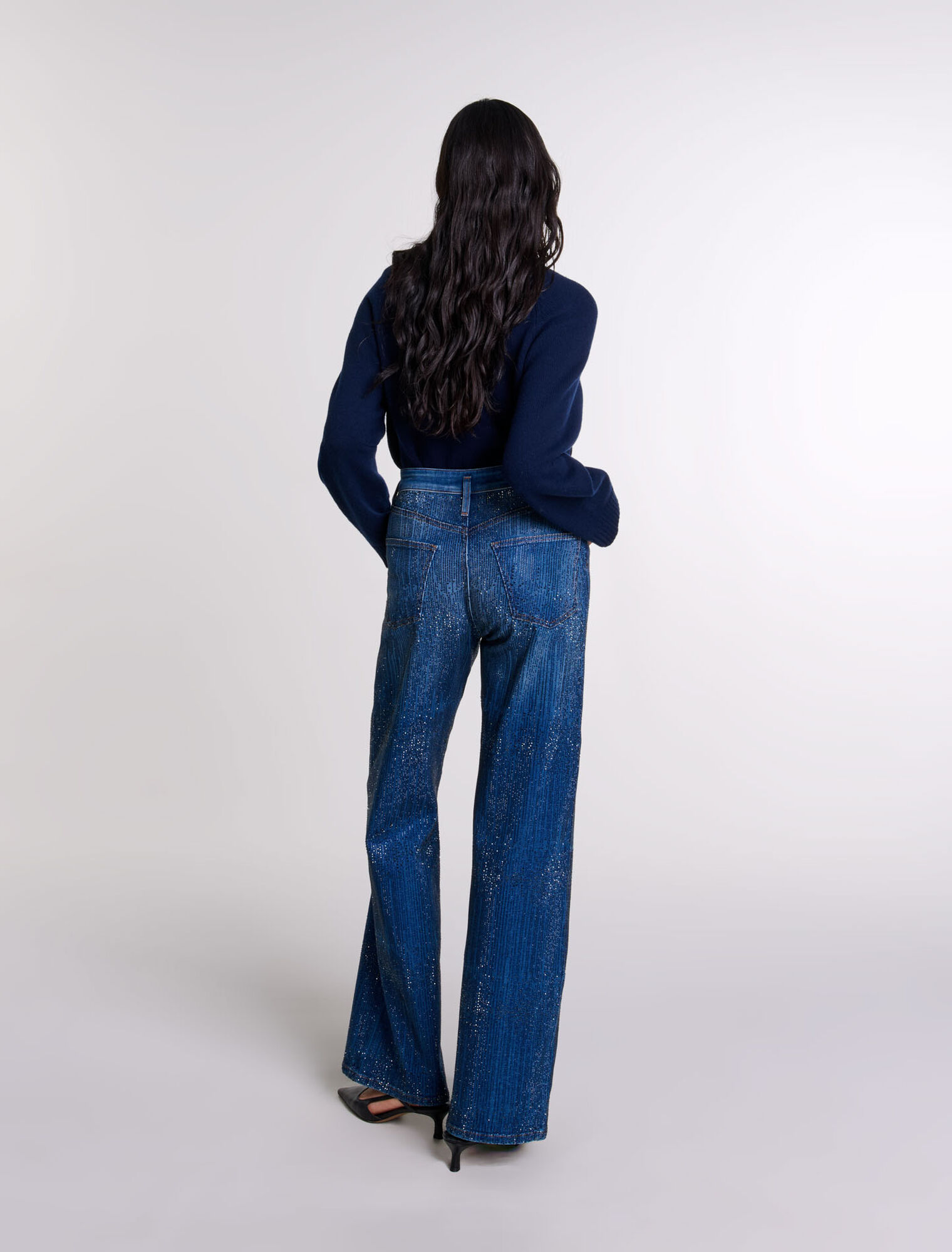 Rhinestone jeans