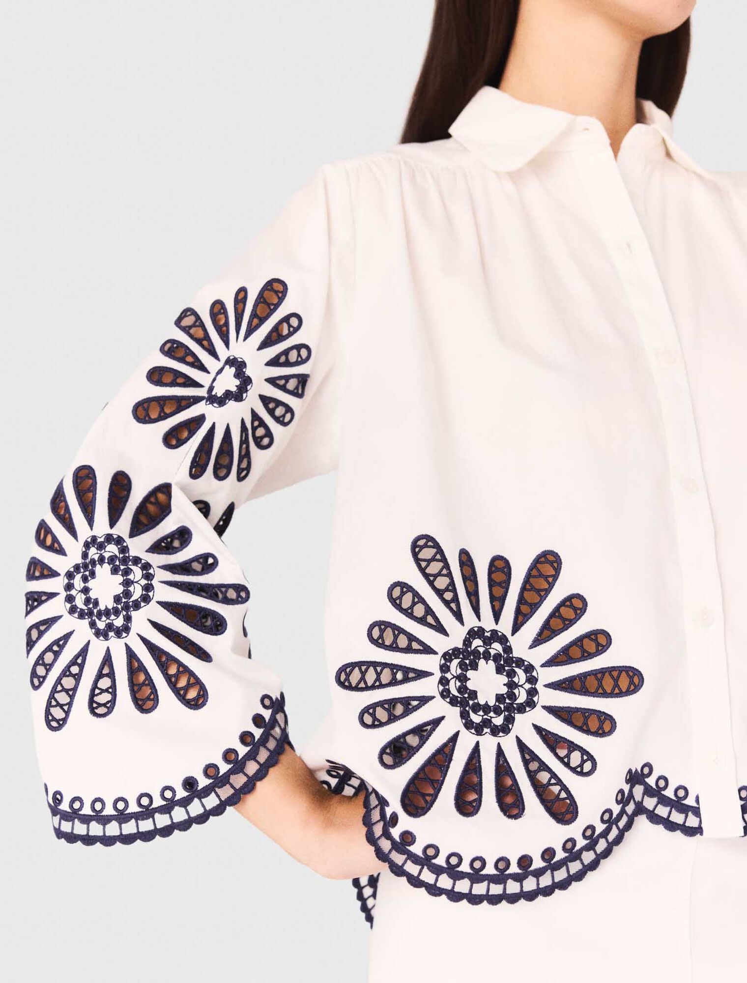 Top court en crochet