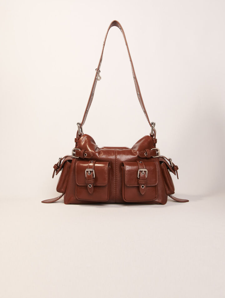 Miss M Mini cargo leather bag