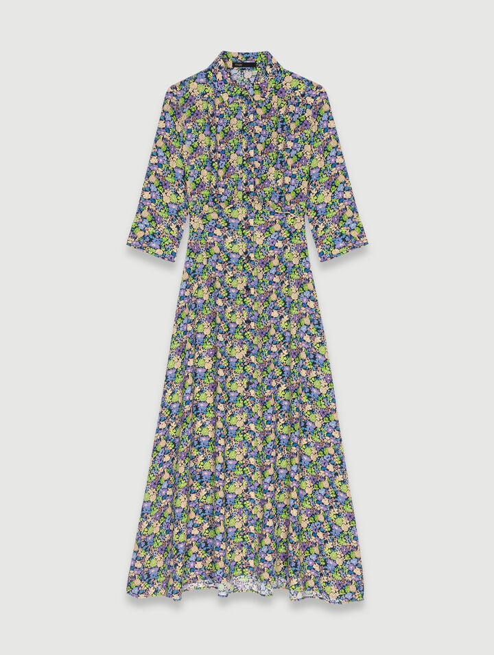 Long floral dress