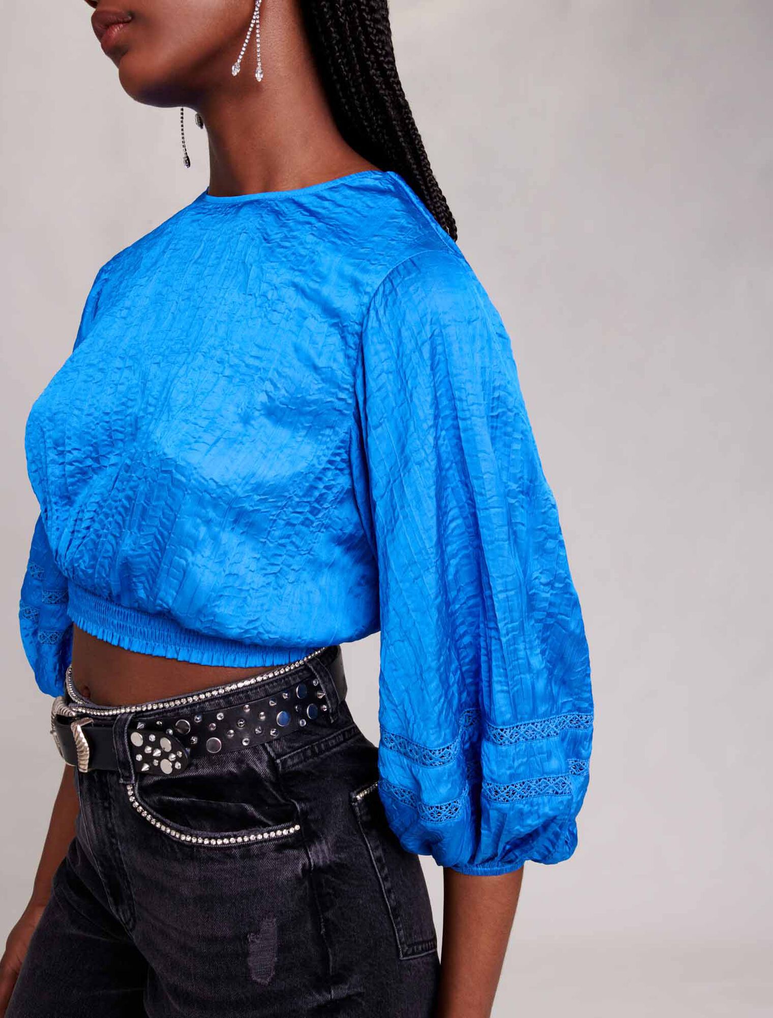 Satin top