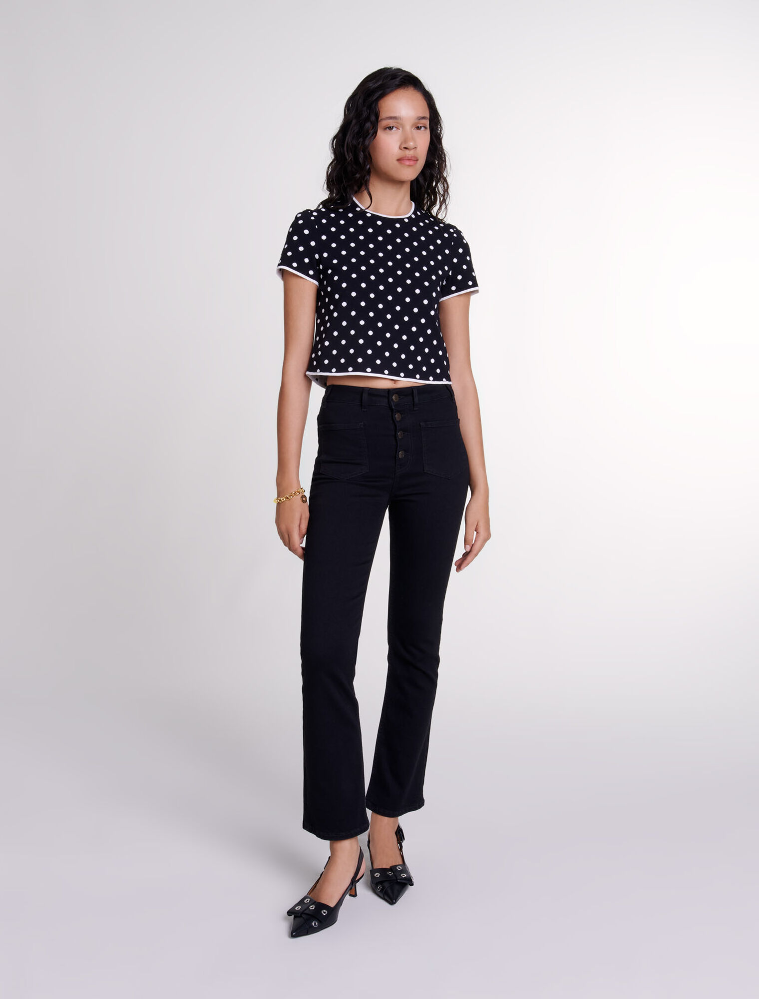 Fancy knit top 