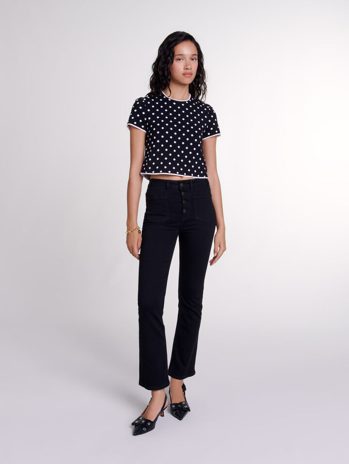 Fancy knit top 