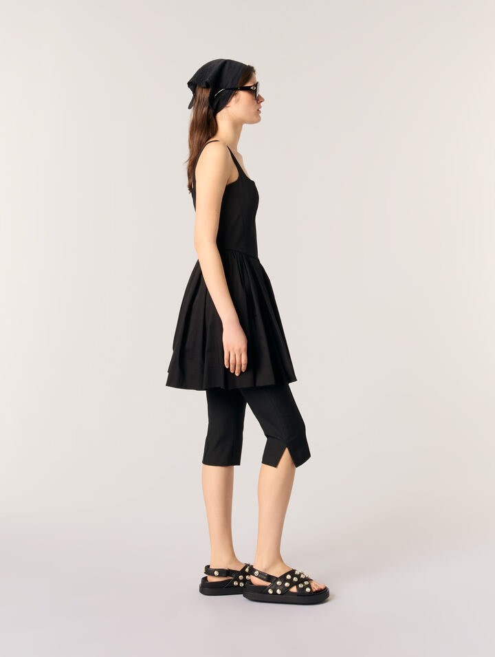 Mini cotton dress
