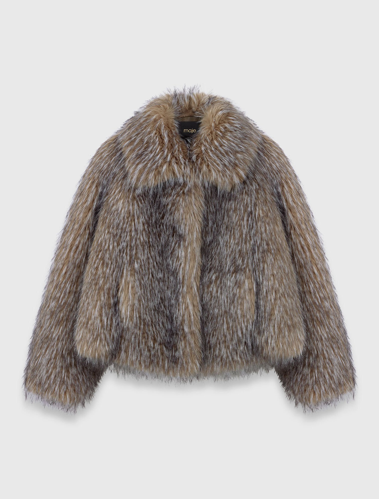 Short faux fur coat Short faux fur coat
