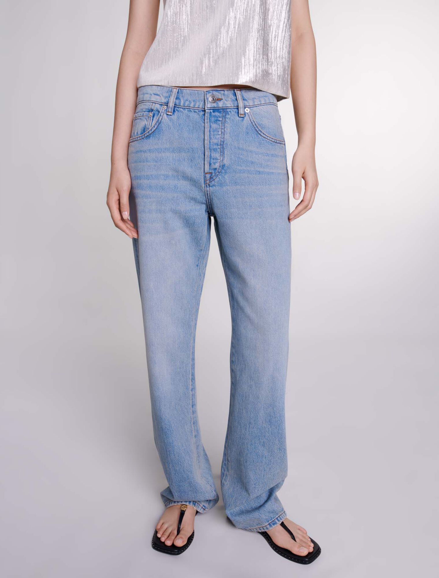Wide-leg jeans