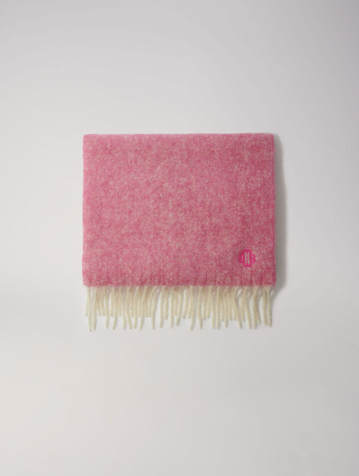 Two-tone scarf
