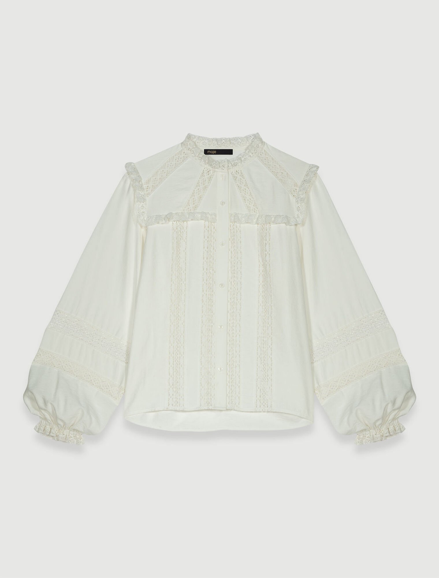 Openwork shirt