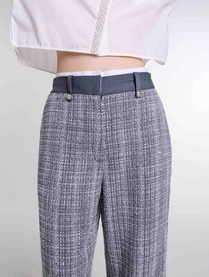 Tweed trousers