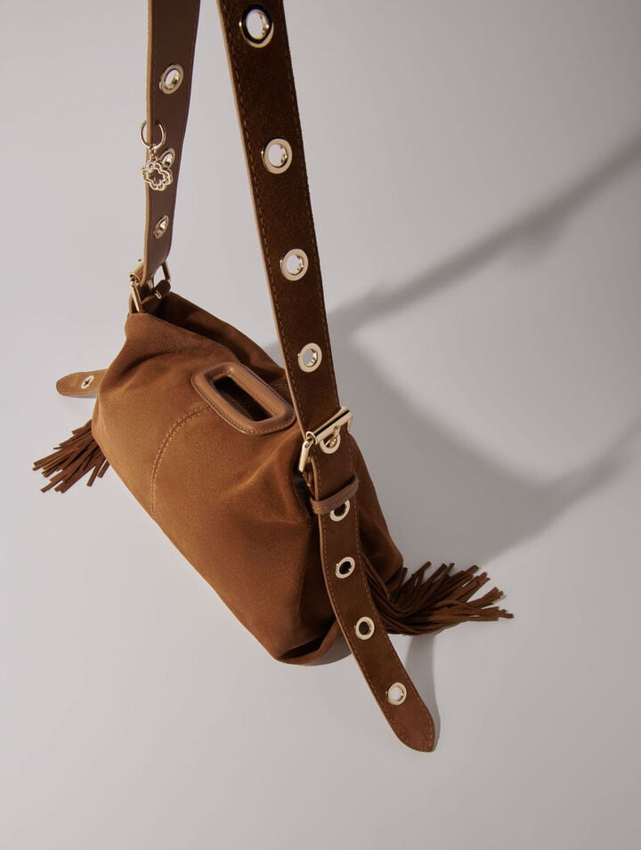 Suede Miss M bag