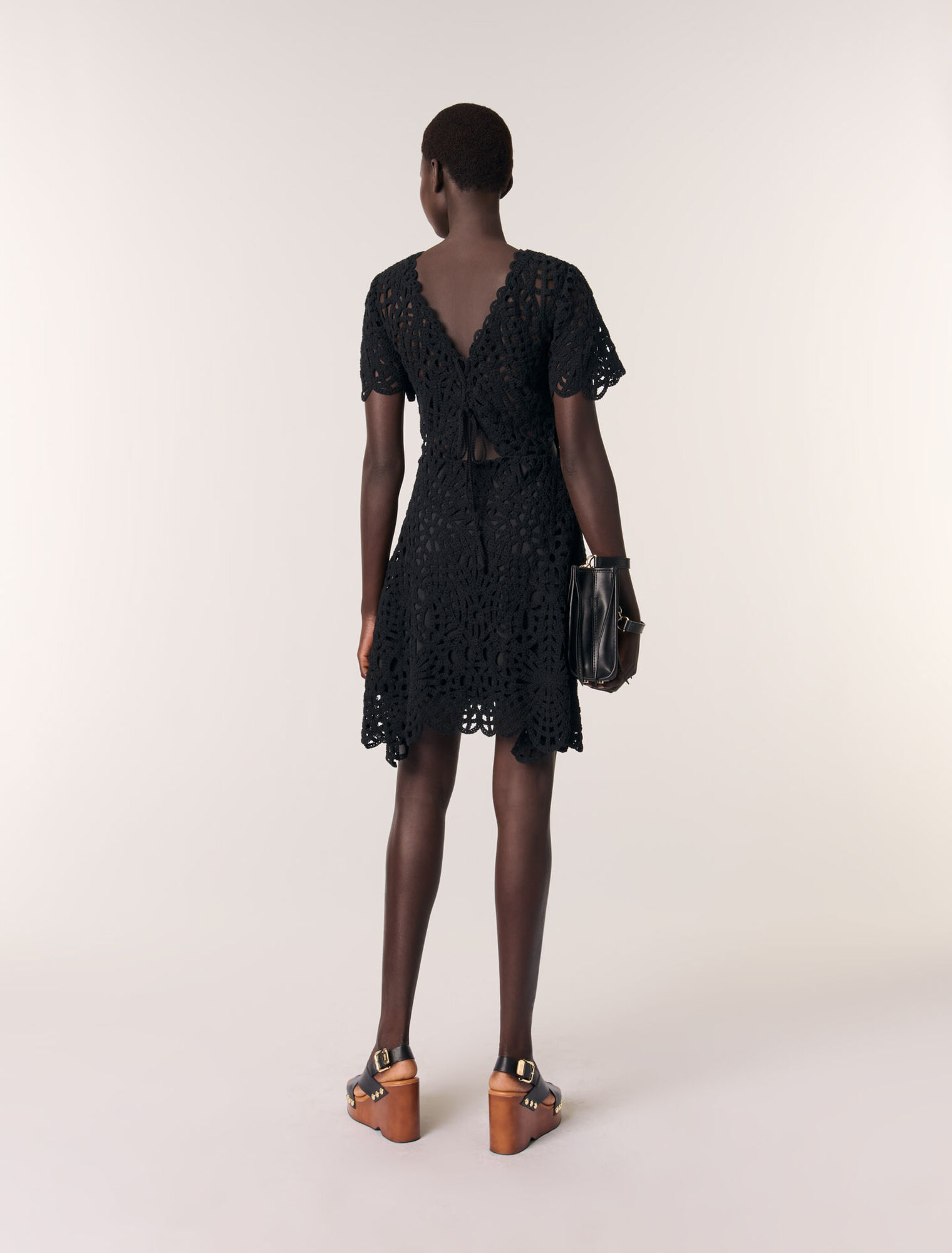 Mini crochet dress