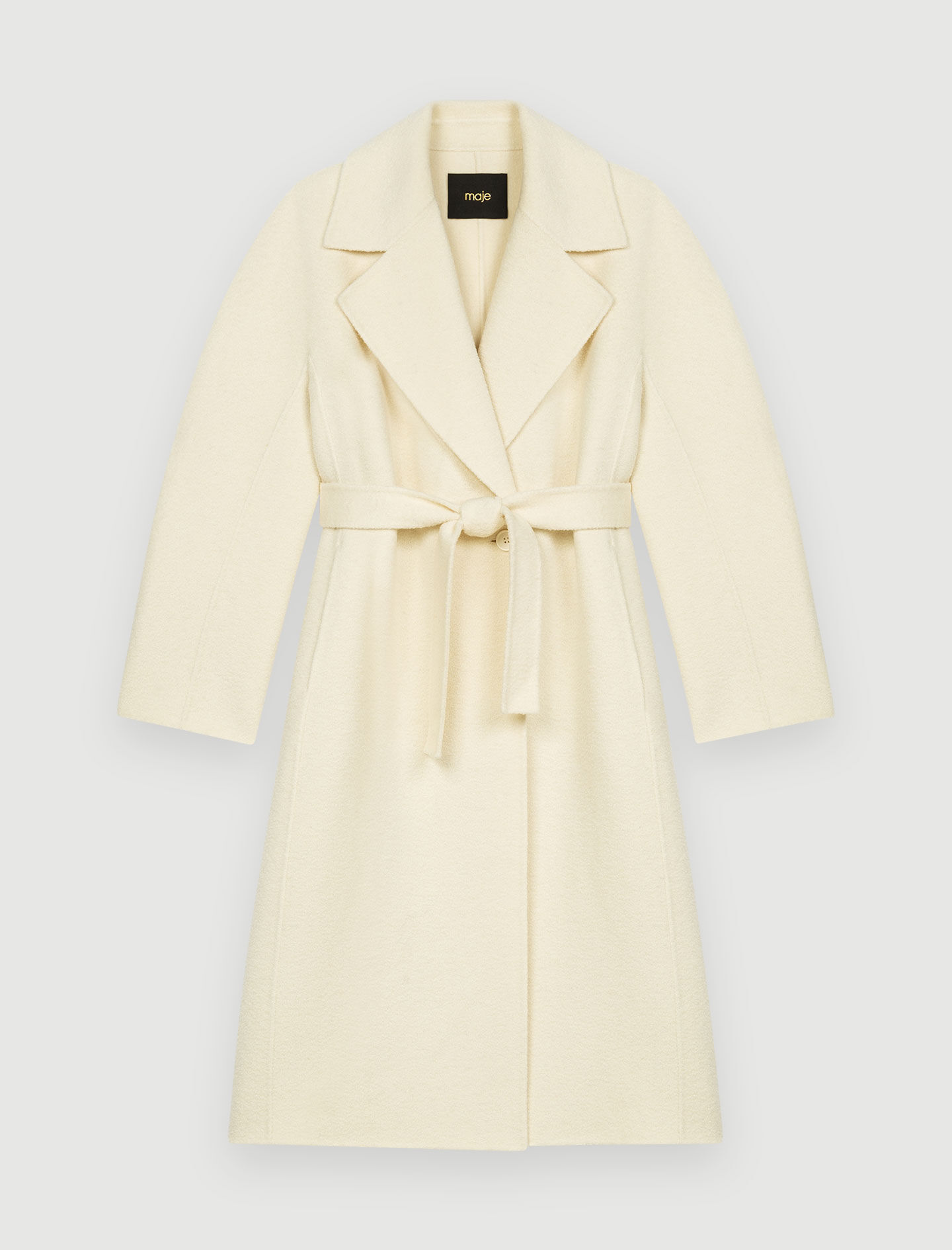 Textured double-faced coat Textured double-faced coat