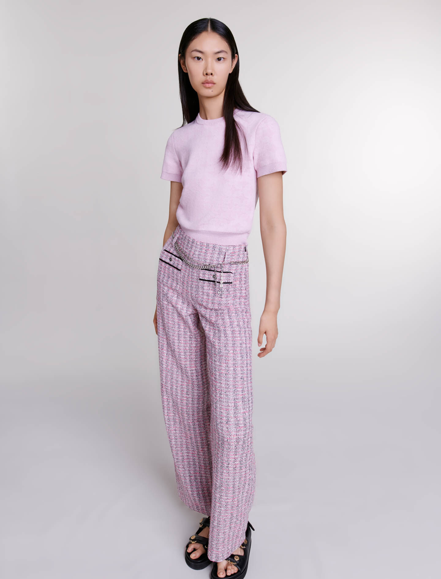NEEDLES( ニードルズ）|Basic Trouser - Fancy Tweed - BEVERLY
