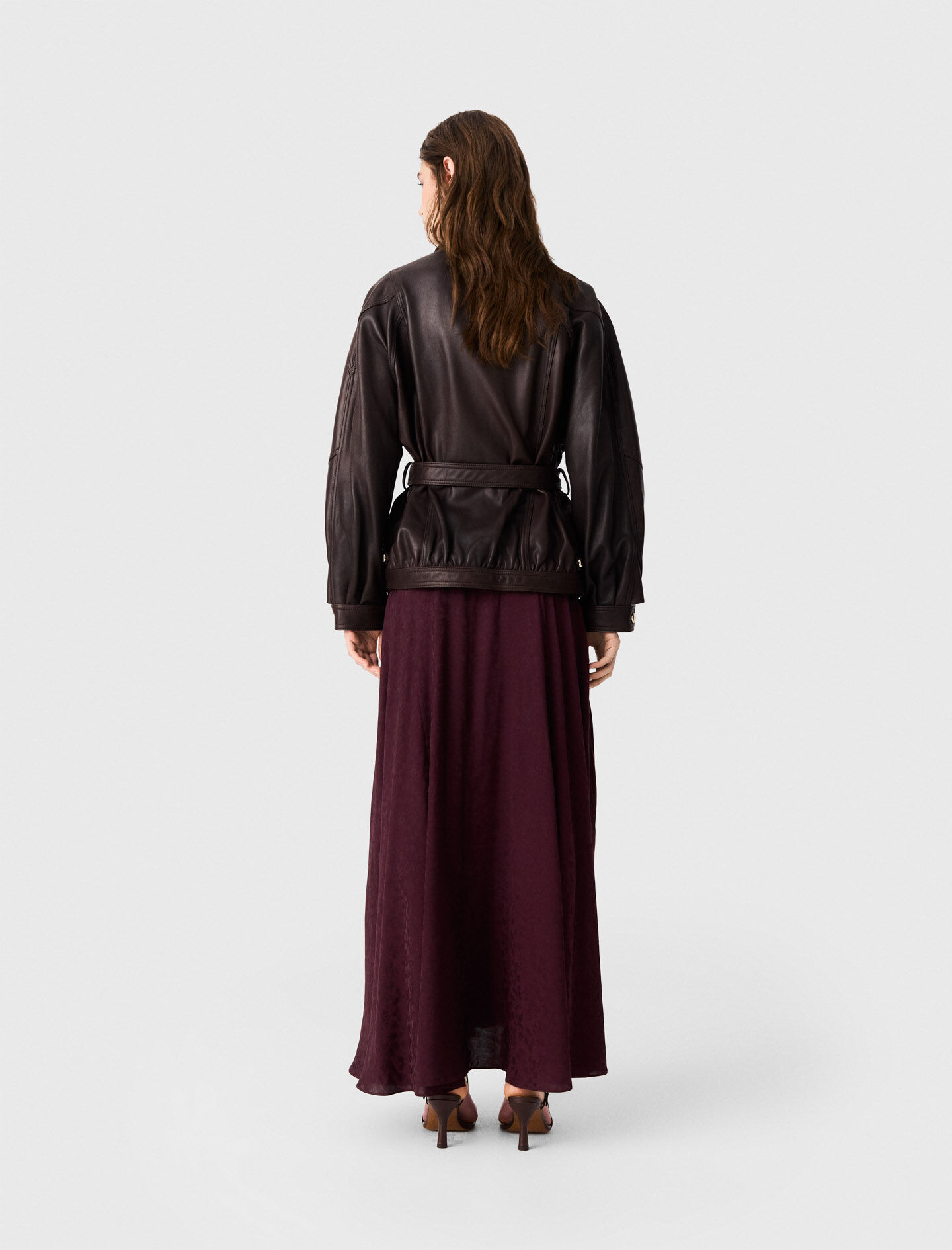 Oversize Gold-Button Jacket