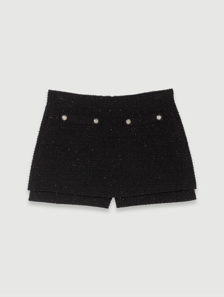 Tweed shorts