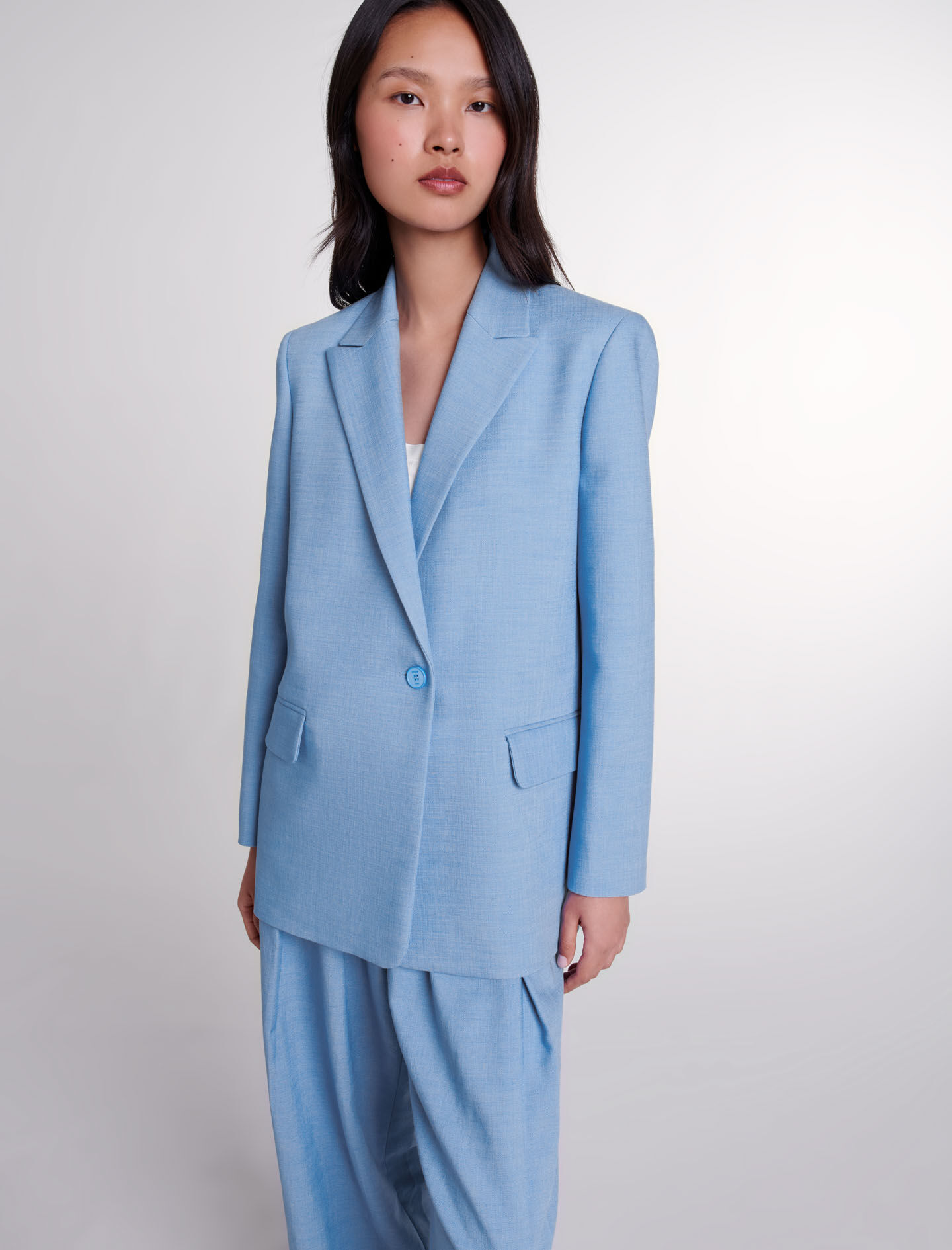 Suit jacket Blue For Women | Maje
