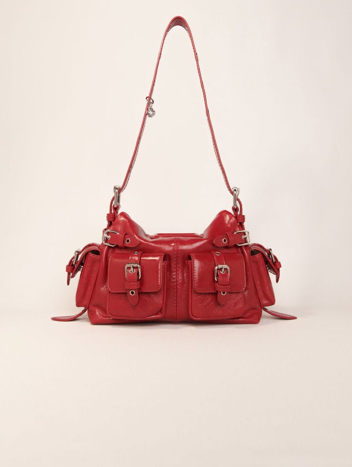 Miss M Mini cargo leather bag