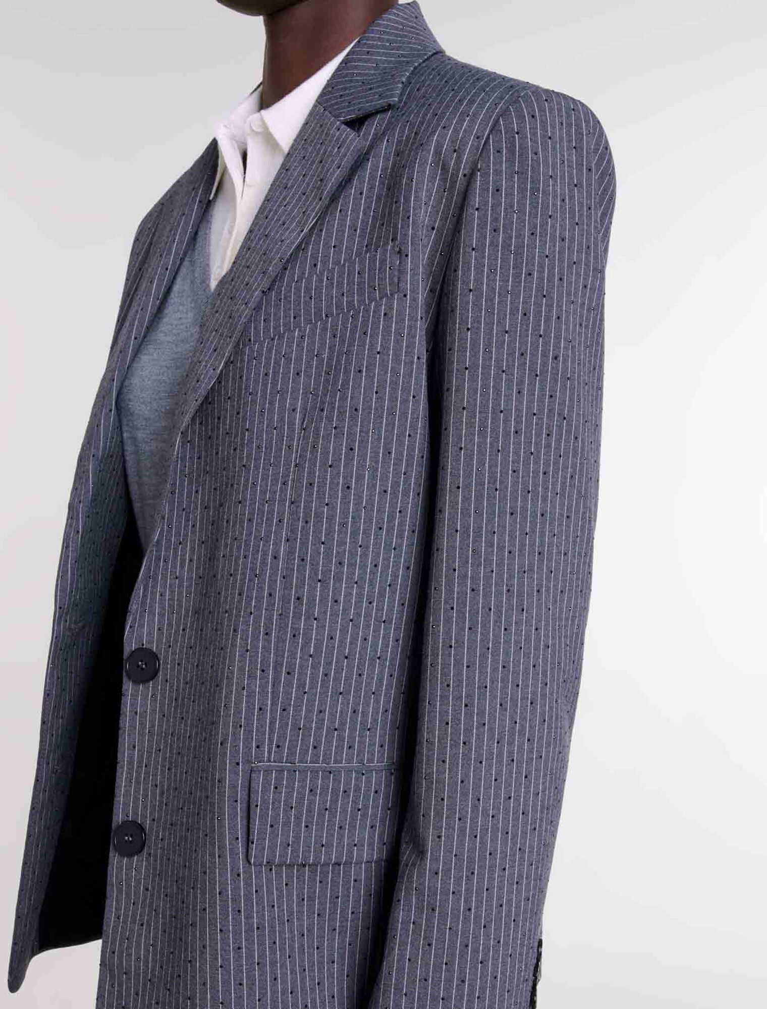 Rhinestone suit jacket