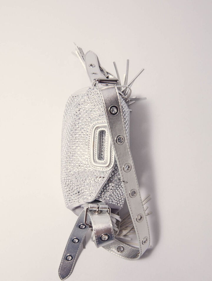 Miss M Mini rhinestone bag