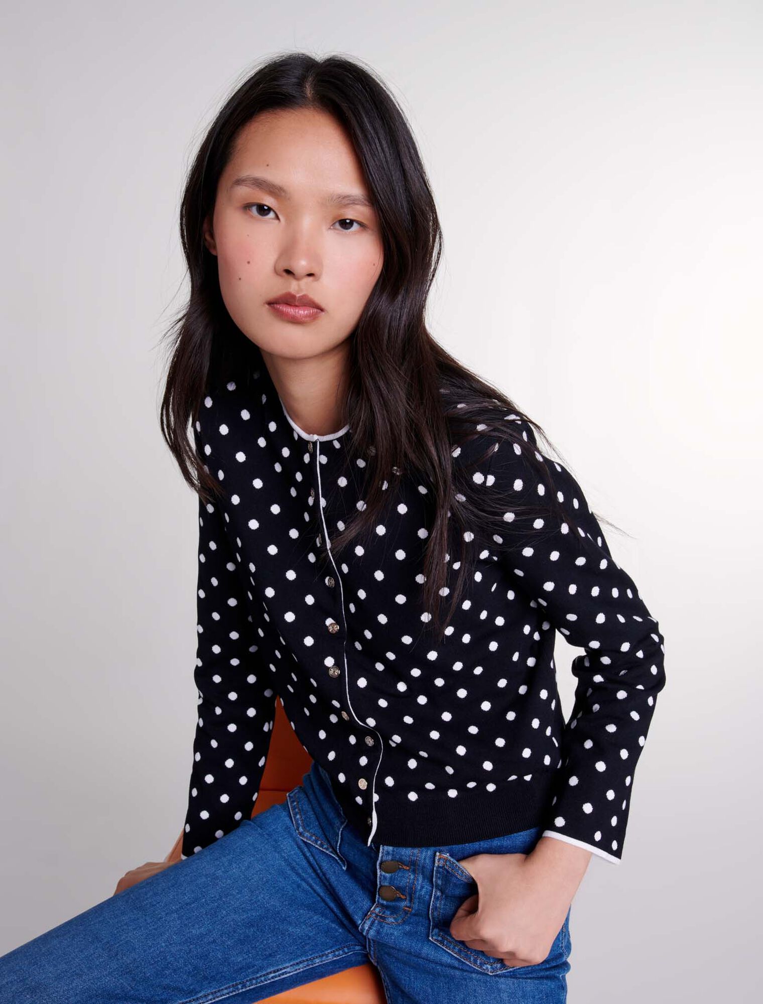 Fancy knit cardigan
