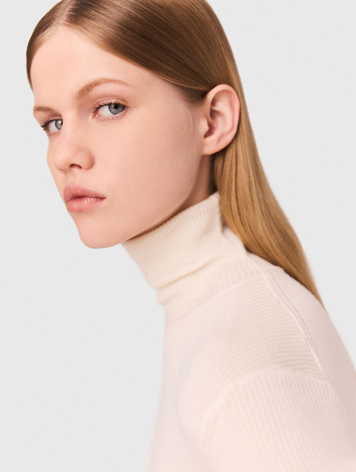 Wool and silk jumper