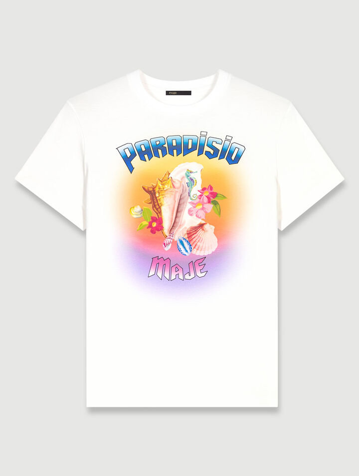 Paradisio printed t-shirt