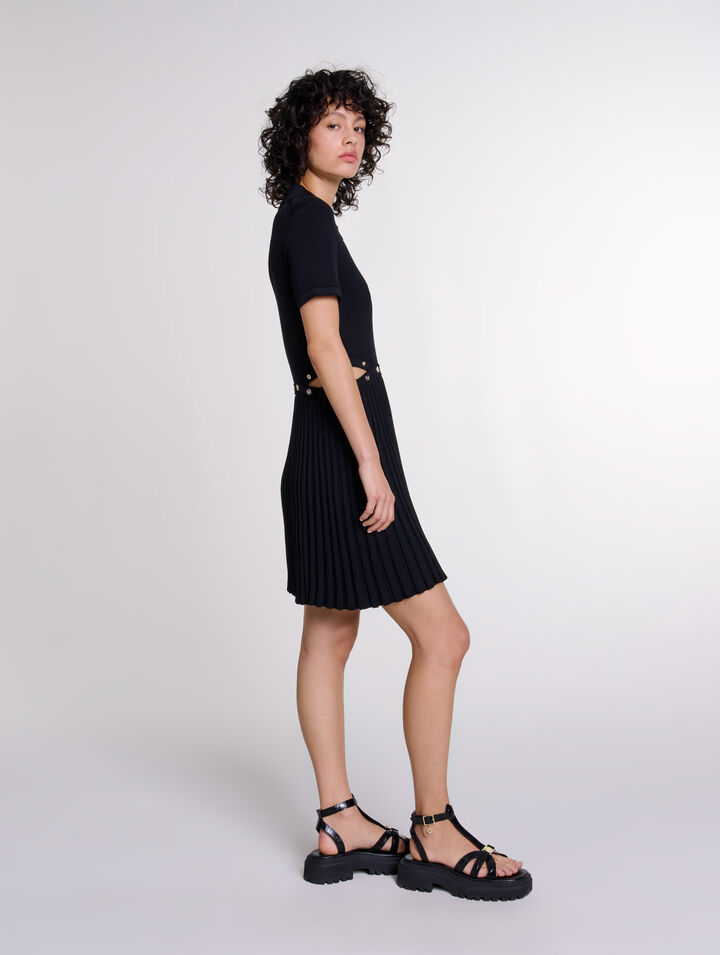 Short knit dress