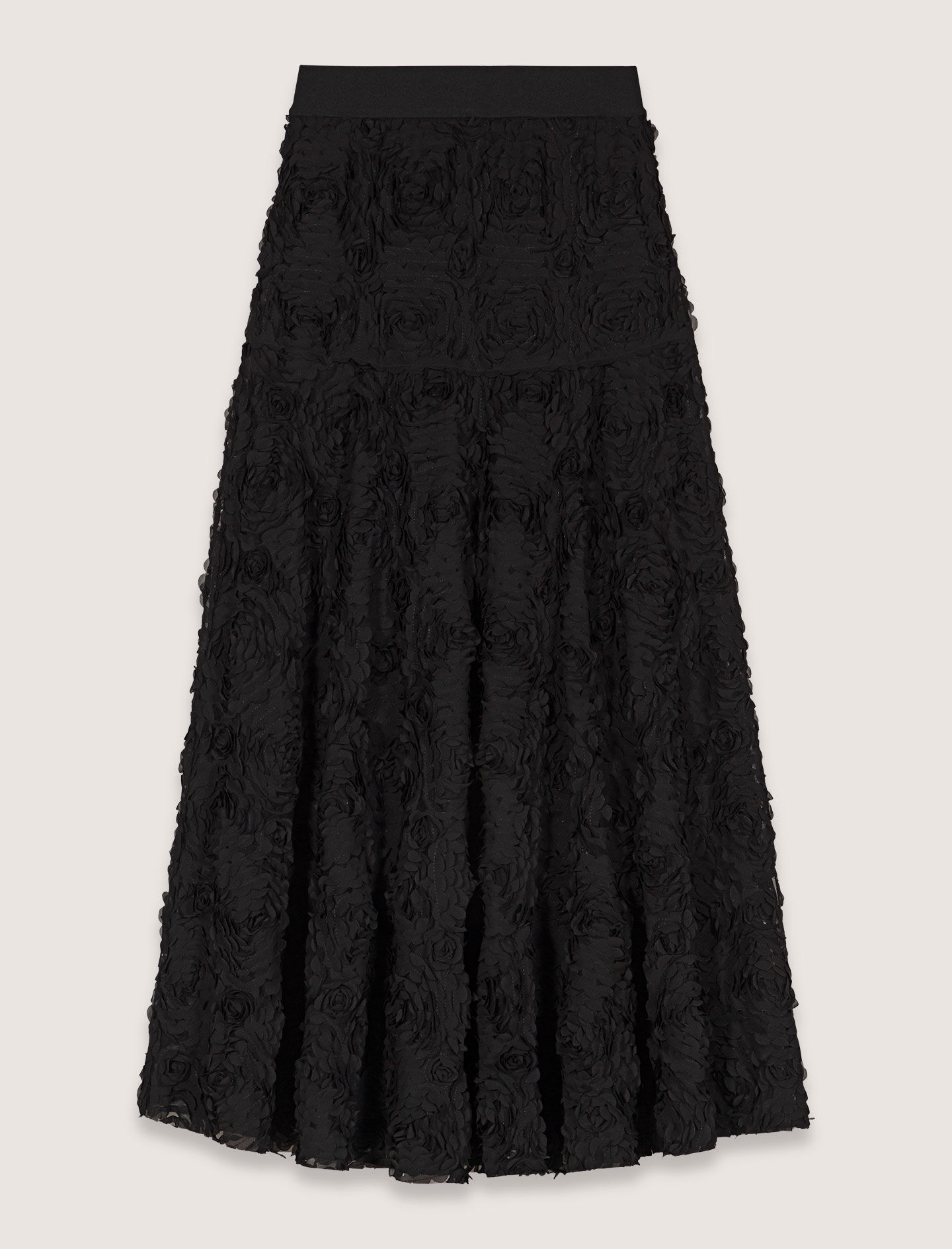 売れ筋ランキングも skirt embroidered Long Black Maje | Women For Gray / スカート