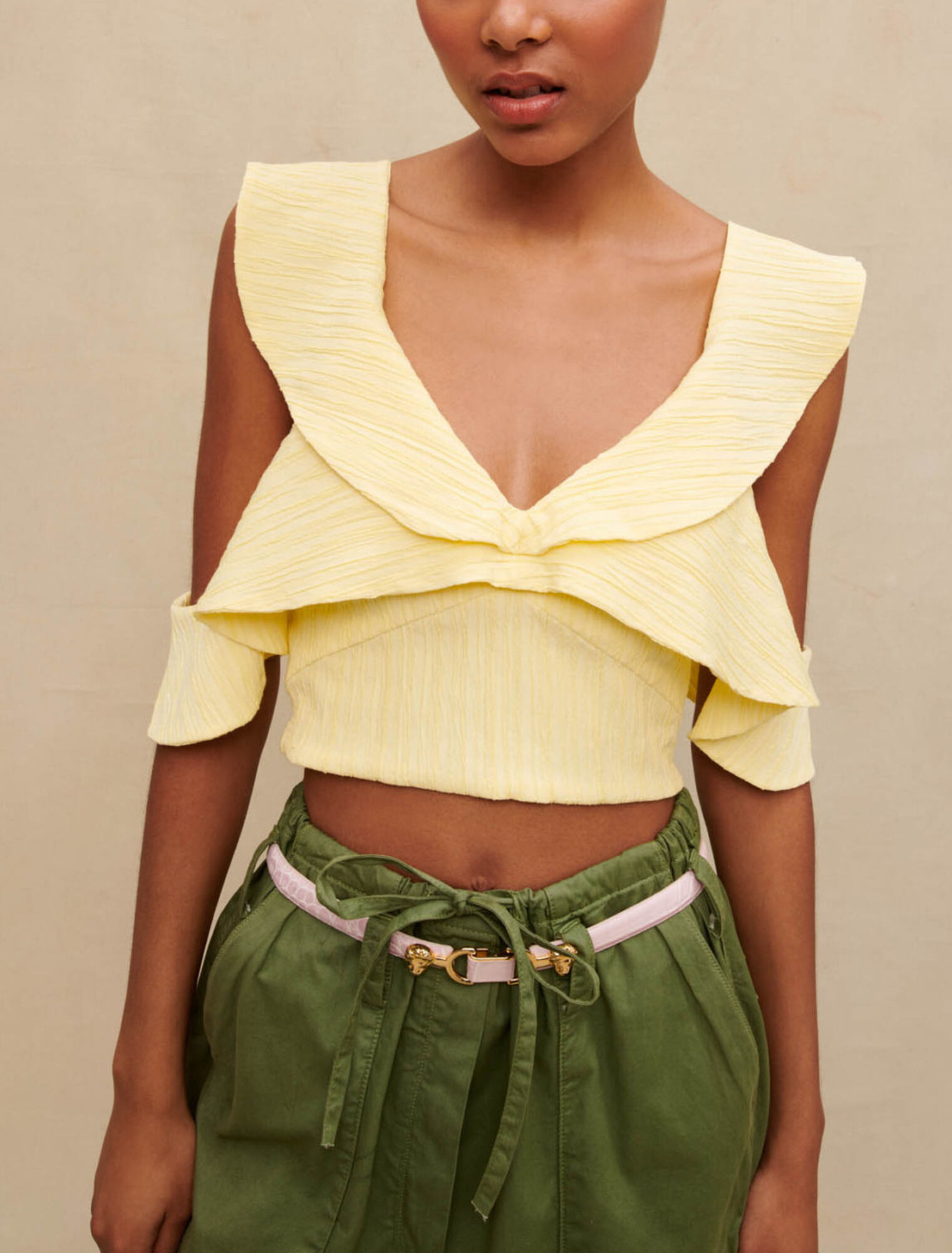 Smocked top