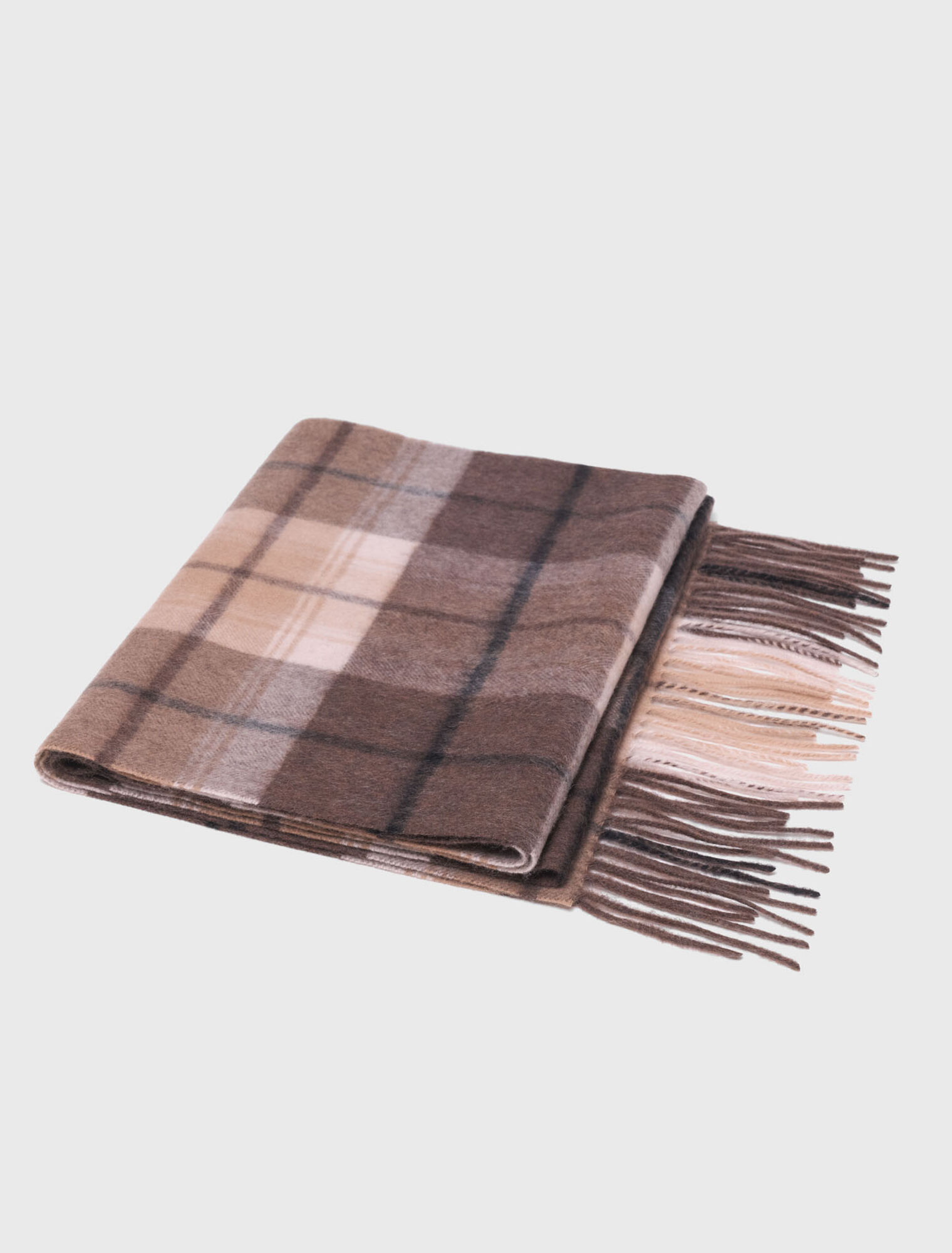 Wool check scarf Wool check scarf