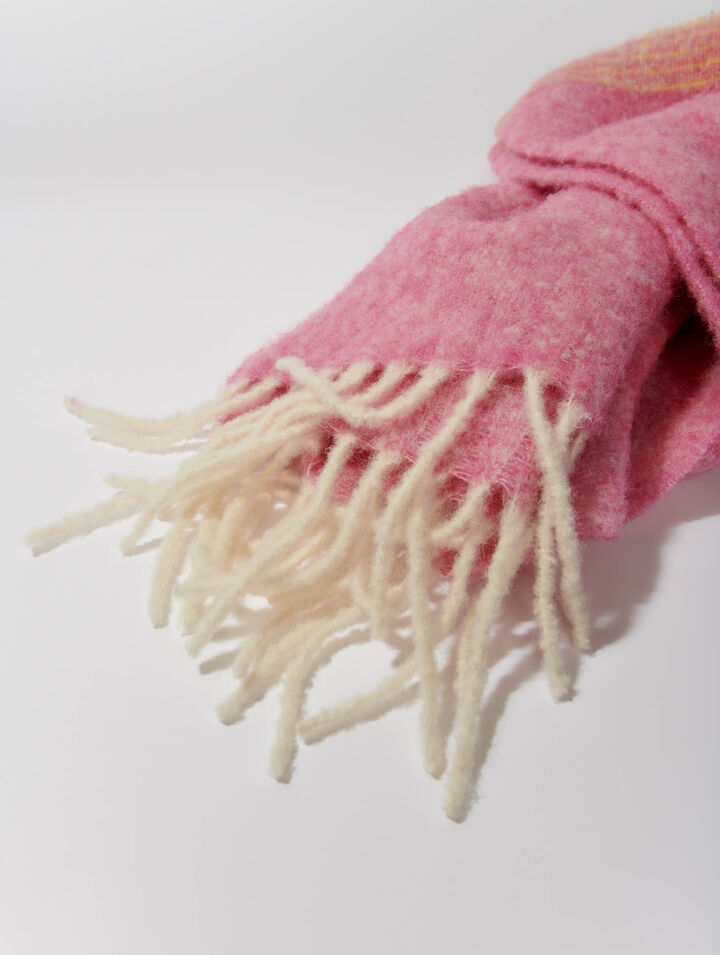 Two-tone scarf