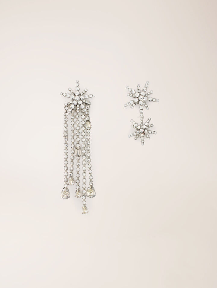 Star strass-earings