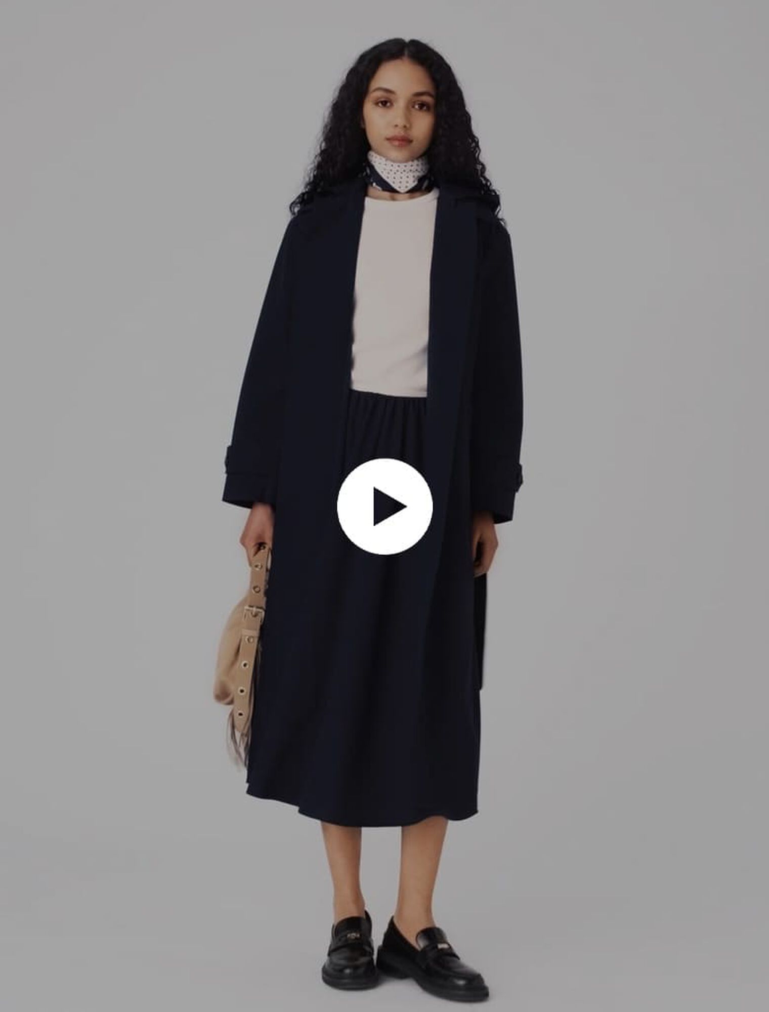 Removable rhinestone-hood trench