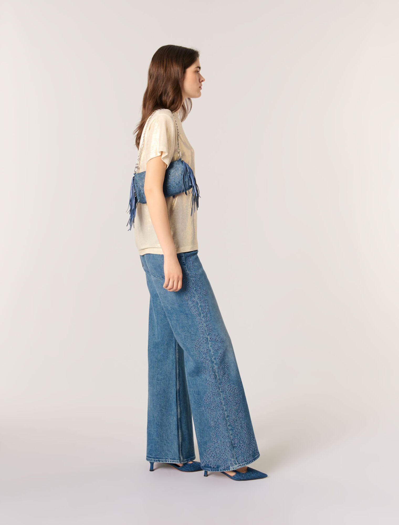 Lamé T-shirt