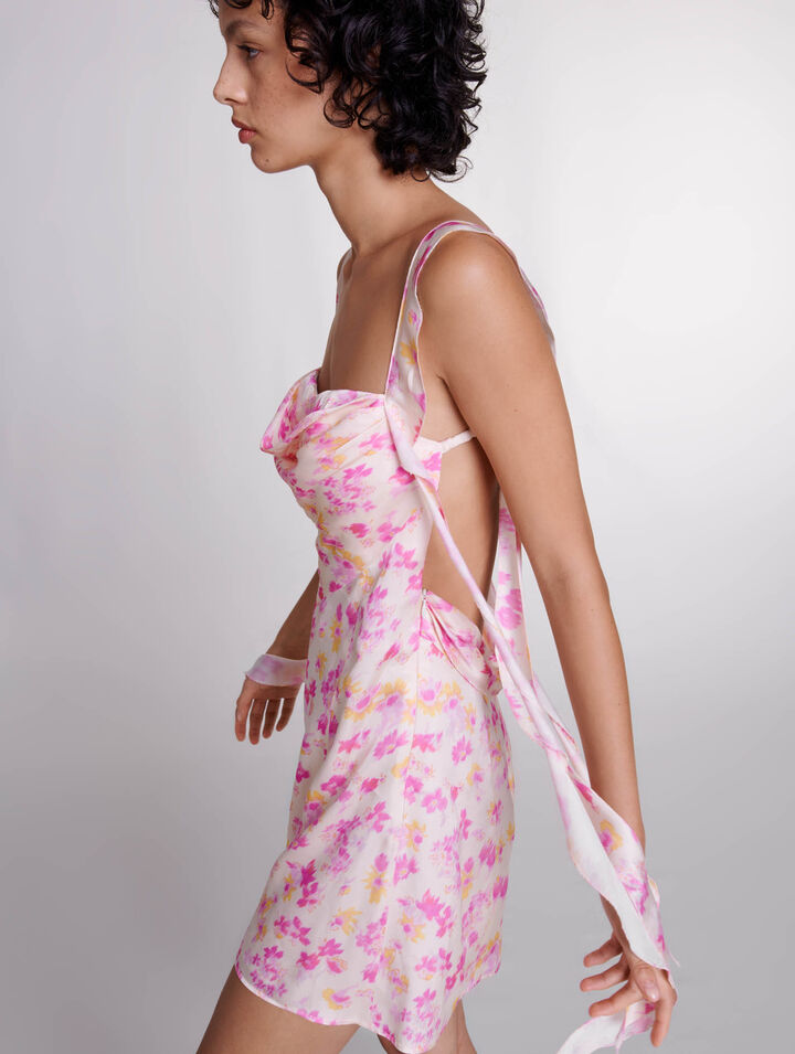 Short floral dress