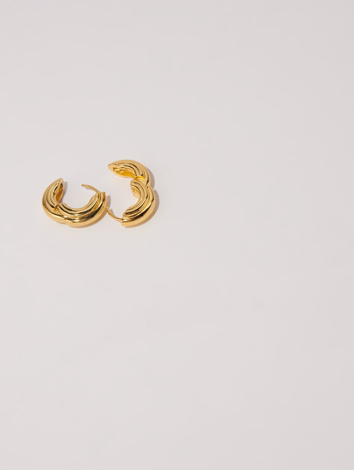 Creole mini earrings
