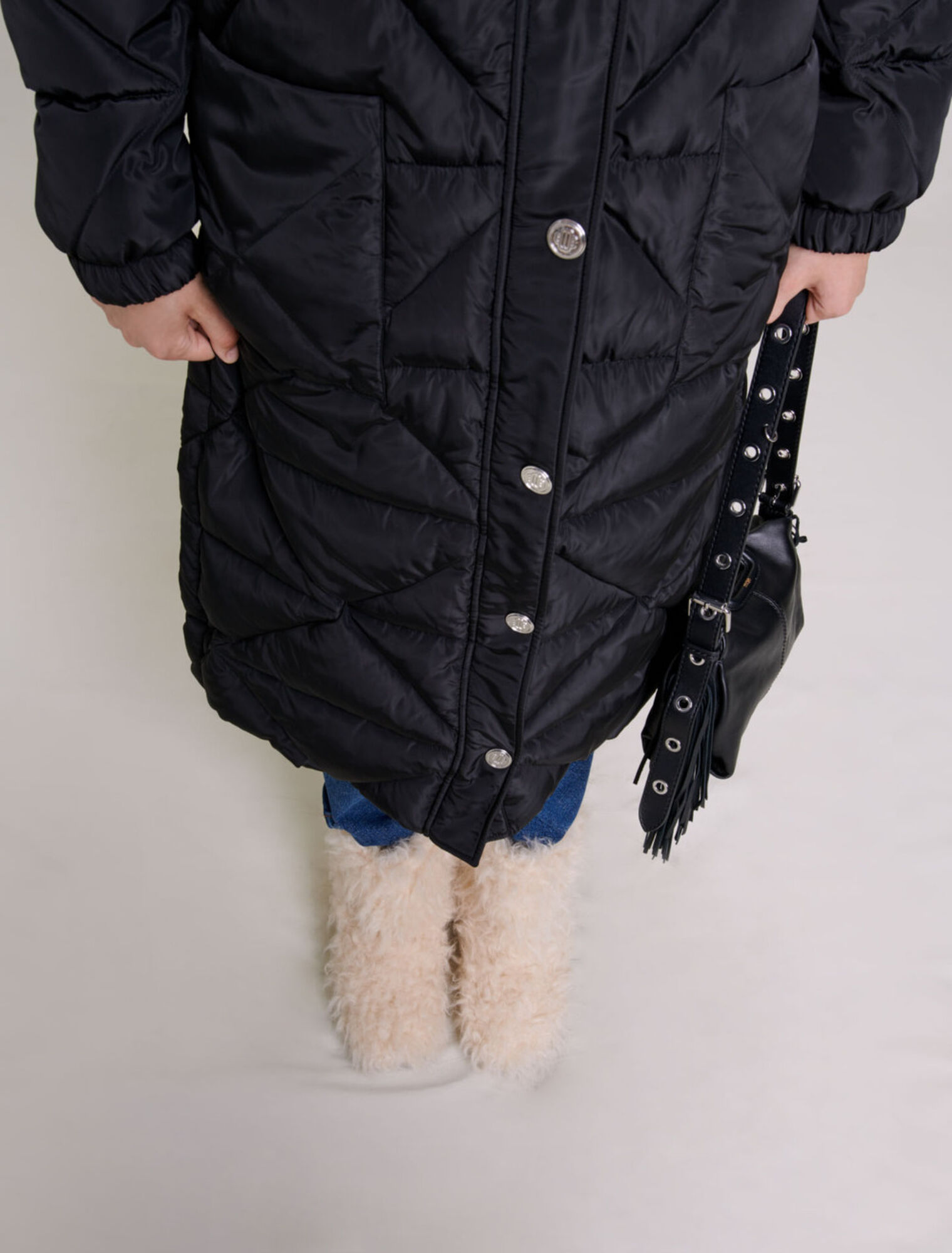 Long padded jacket