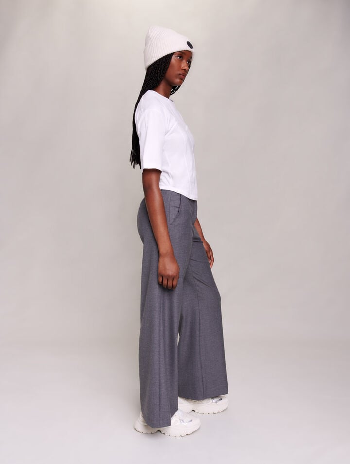 Corset-effect T-shirt